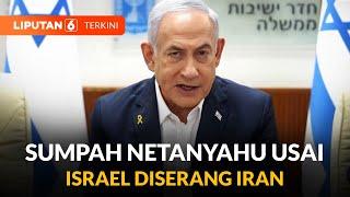 Israel Diserang Ratusan Rudal Iran PM Netanyahu Bersumpah Akan Serang Balik  Liputna 6