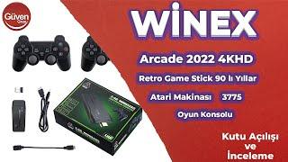 PlayStation SEN YOKKEN BİZ VARDIK KOÇUM  ScHitec Arcade 4KHD Retro Game Stick 3775 Oyun