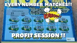 ‼️Every Number Matches‼️BOOM‼️Manual Win All on 10X the Money  20X Symbol Shows Up‼️Georgia Lottery