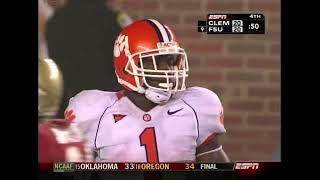 2006 James Davis - Clemson vs FSU