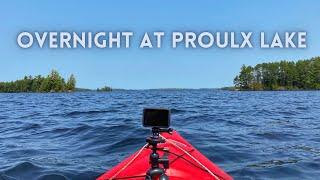 Bonus Video Solo Overnight Kayak Trip to Proulx Lake