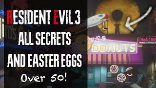 Resident Evil 3 Remake ALL SECRETS & EASTER EGGS You May Have Missed