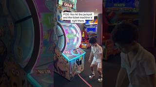 We hit the jackpot  #familyvlog #arcade