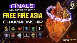 ENG Free Fire Asia Championship - Finals  Free Fire Esports