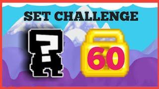 60 Wls SET CHALLENGE NEW Growtopia