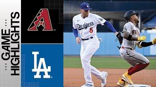 D-backs vs. Dodgers Game Highlights 4123  MLB Highlights