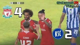 Liverpool VS Karlsruher 4  2 Friendly Match 2023 Highlight & All Goals #liverpool #karlsruhersc