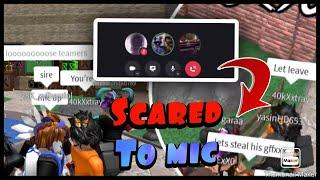 MM2 Teamers SCARED to MIC UP then RAGE QUITS  Murder Mystery 2