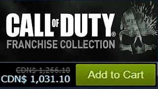 Every Call of Duty costs over $1000...