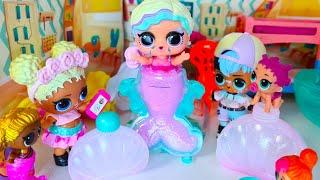 A MERMAID WITHOUT A TAIL ITS NOT MY MOM Dolls LOL Kindergarten Toys Cartoons LOL Mermaids