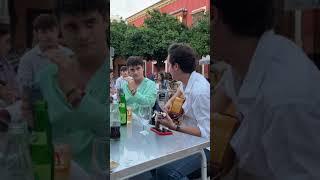 JUERGA FLAMENCA EN CALLE. Por Son kaló La Cuarta Cuerda y Juanlu de Castro.