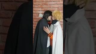 Pegos no flagra #cosplay #naruto #sasunaru #boruto #larucosplay