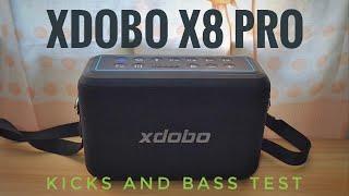 XDOBO X8 Pro Bass Kicks and Deep Bass Test