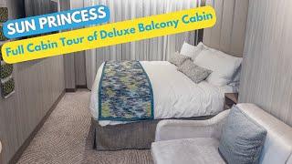 Sun Princess - Deluxe Balcony Cabin Tour Part 2 - Deck 11 #sunprincess #cruise