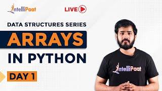 Arrays In Python  Operations On Arrays  Data Structures In Python Series  Intellipaat