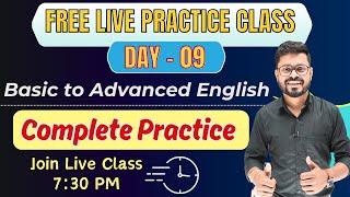 Day 9  Level Up Your English Basic to Advanced Course  English Speaking Practice