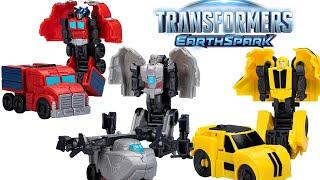 Transformers EarthSpark Tacticons Wave 1 Bee Optimus Megatron Minis