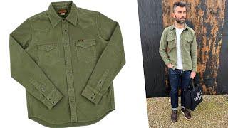 Iron Heart Shirt Review  9oz Raised Whipcord  Olive Drab