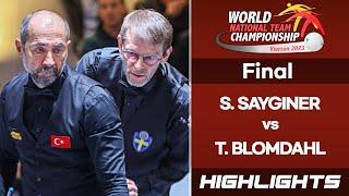 Final - 세미 사이그너 Semih SAYGINER vs 토브욘 블롬달 Torbjorn BLOMDAHL. HL