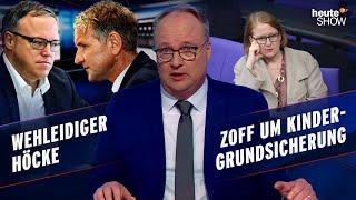 TV-Duell Voigt vs. Höcke Darf man mit Faschisten reden?  heute-show vom 12.04.2024