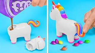 UNICORN CANDY GADGET & SWEETS HACKS YOULL LOVE 