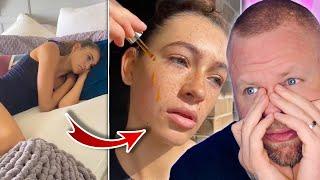 Daft Influencer Uses School Shooting In Skincare Ad now deleted