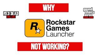 Why Rockstar Games Launcher is not working  GTA 5 and Red Dead Redemption Online shut down Problem