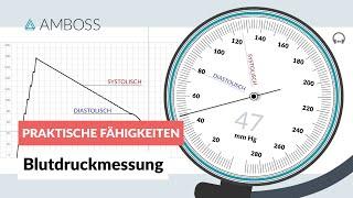 Blutdruckmessen -- Schematische Darstellung -- AMBOSS Video
