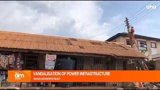 VANDALISATION OF POWER INFRASTRUCTURE ENUGU RESIDENTS REACT