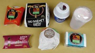 The McDonalds Eating Fest - many new Products