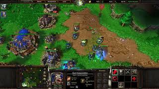 Warcraft 3 Reforged 1on1 Orc vs Nightelf  Full WC3 Gameplay