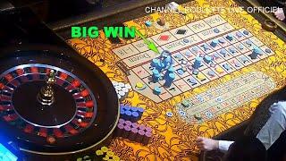 BIG WIN IN TABLE ROULETTE IN CASINO LAS VEGAS MORNING MONDAY 04122023