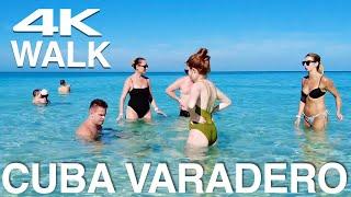 Cuba. Varadero. 4K Walk 