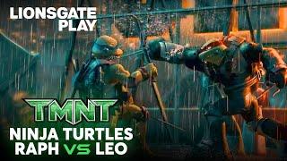 Raph vs Leo  Teenage Mutant Ninja Turtles  Chris Evans  Fight Scene @lionsgateplay