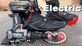 I Built Electric Roller Blades