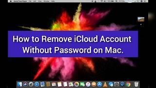 how to remove icloud account from macbook pro without password