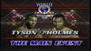 Mike Tyson vs Larry Holmes HBO Program
