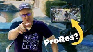 When to Shoot ProRes on Your iPhone