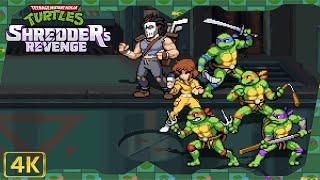 Teenage Mutant Ninja Turtles Shredders Revenge ⁴ᴷ Full Playthrough 6-Player Story Mode