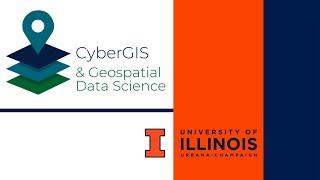 CyberGIS and Geospatial Data Science graduate certificate program