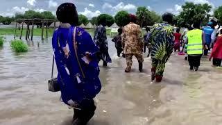 South Sudan floods displace 600000 people