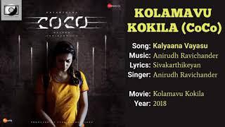 Kalyaana Vayasu Song - Kolamavu Kokila YT Music HD Audio.