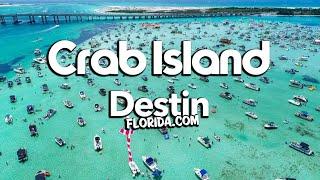 Crab Island in Destin Florida