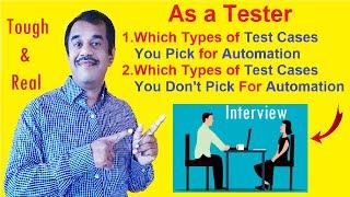 Manual Test Cases We should choose for automation and which we should not   testingshala