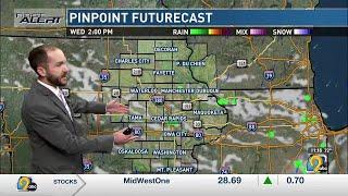 KCRG First Alert Forecast Wednesday afternoon July 24