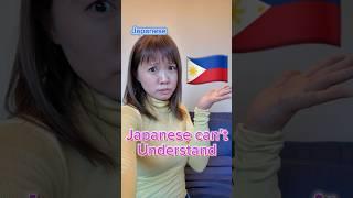 Thing Japanese can’t understand in the Philippines  #philippines #cultureshock