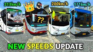 NEW SPEEDS UPDATE Bus Simulator Indonesia by Maleo New Update 4.0.4   Bus Gameplay