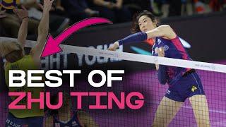 UNBELIEVABLE PLAYS from Zhu Ting   Italian League 2023  Player Compilation