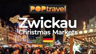 ZWICKAU Germany  - Christmas Markets - 4K 60fps
