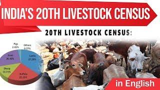 Indias 20th Livestock Census Key features & challenges of the current census Current Affairs 2019